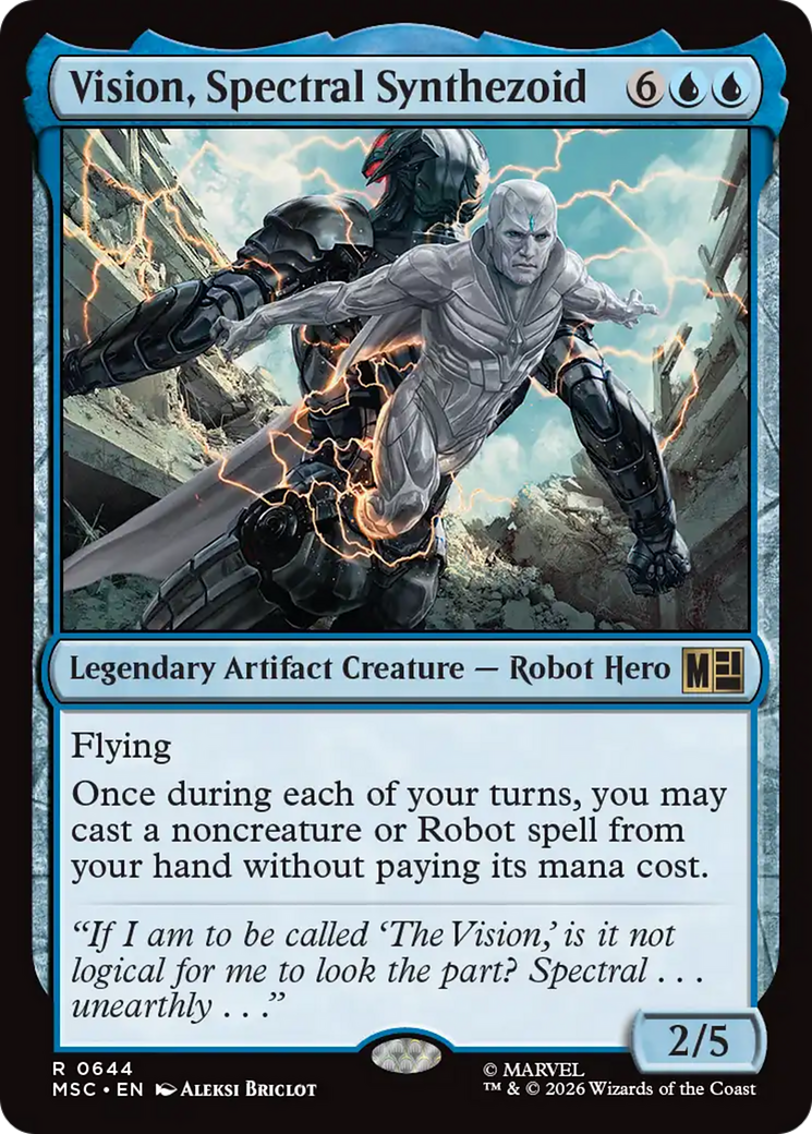 Vision, Spectral Synthezoid [Marvel Super Heroes Commander] | Galactic Gamez