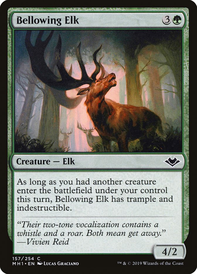 Bellowing Elk [Modern Horizons] | Galactic Gamez