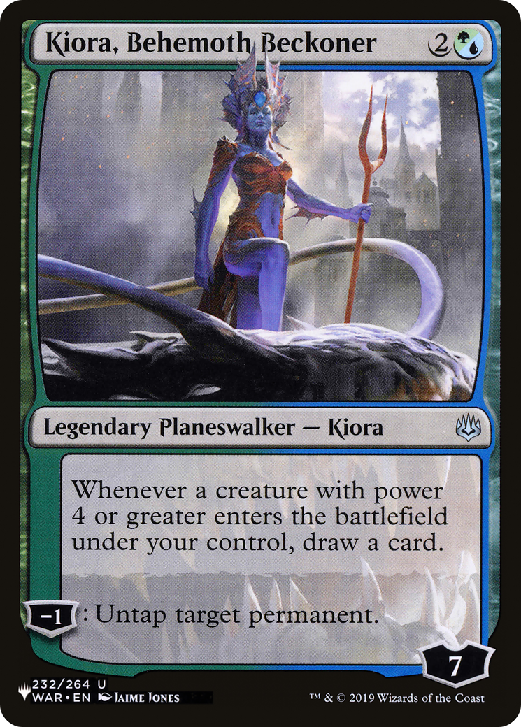 Kiora, Behemoth Beckoner [The List Reprints] | Galactic Gamez