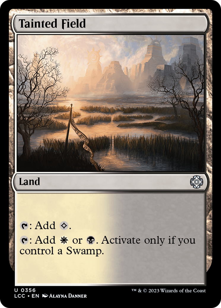 Tainted Field [The Lost Caverns of Ixalan Commander] | Galactic Gamez
