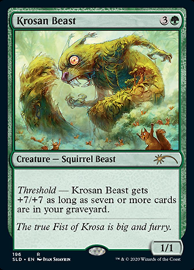 Krosan Beast [Secret Lair Drop Series] | Galactic Gamez