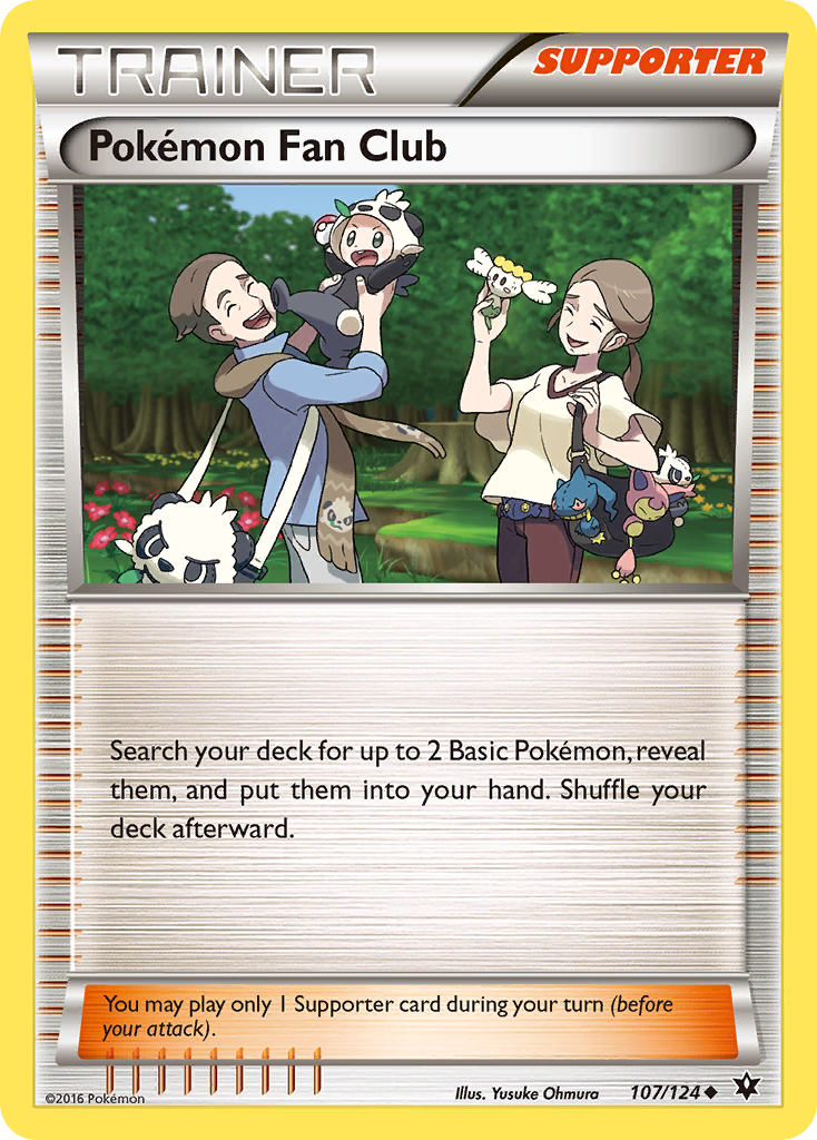 Pokemon Fan Club (107/124) [XY: Fates Collide] | Galactic Gamez