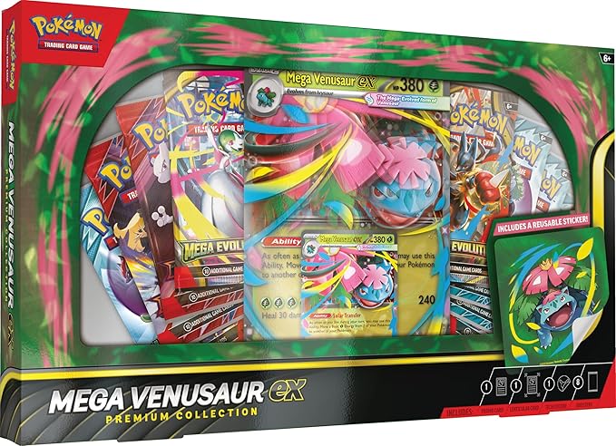 Mega Venusaur EX Premium Collection | Galactic Gamez