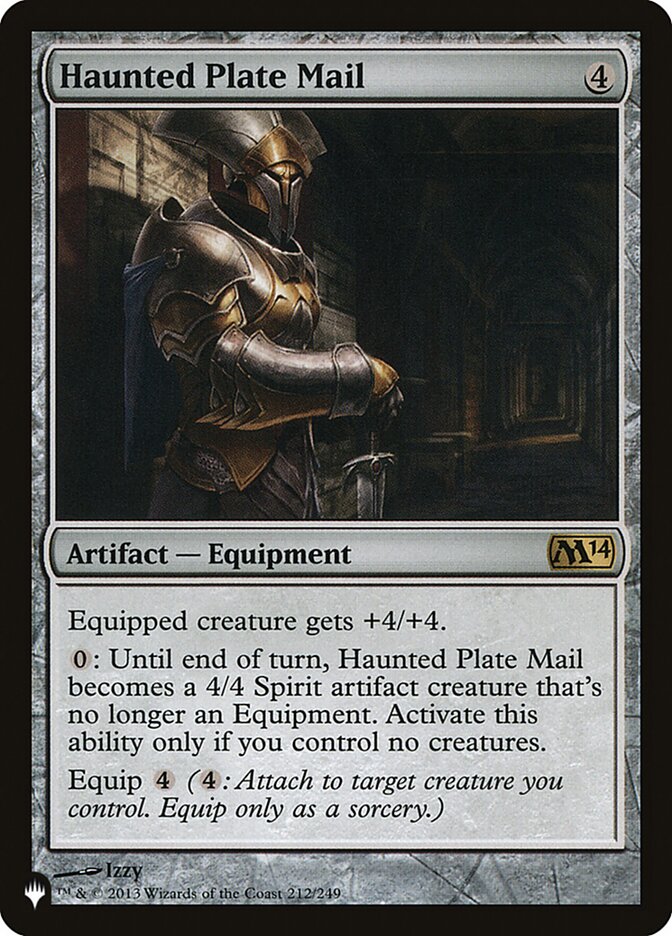 Haunted Plate Mail [The List] | Galactic Gamez