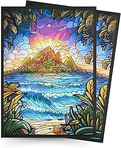 Arcane Fortress -  Premium Matte Art Sleeves 100ct - Hidden Island | Galactic Gamez