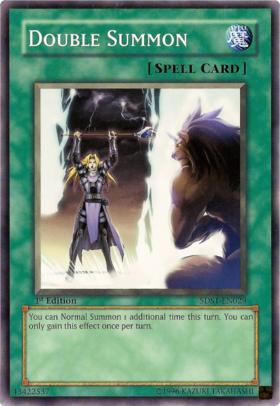 Double Summon [5DS1-EN029] Common | Galactic Gamez