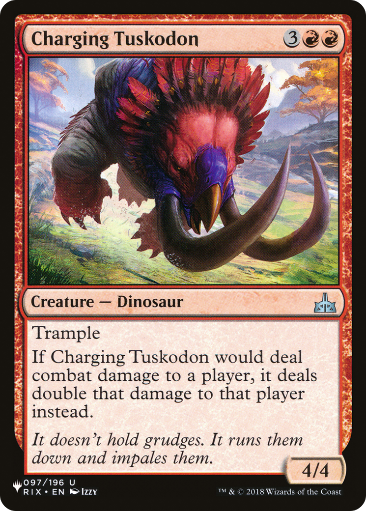 Charging Tuskodon [The List] | Galactic Gamez