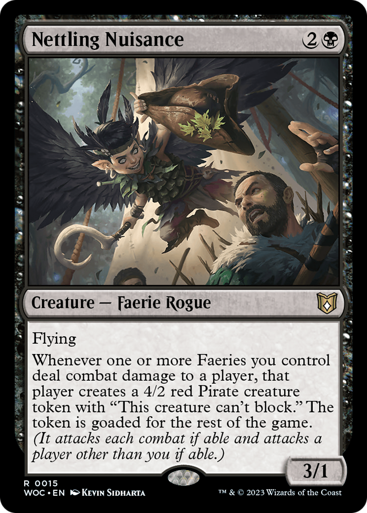 Nettling Nuisance [Wilds of Eldraine Commander] | Galactic Gamez