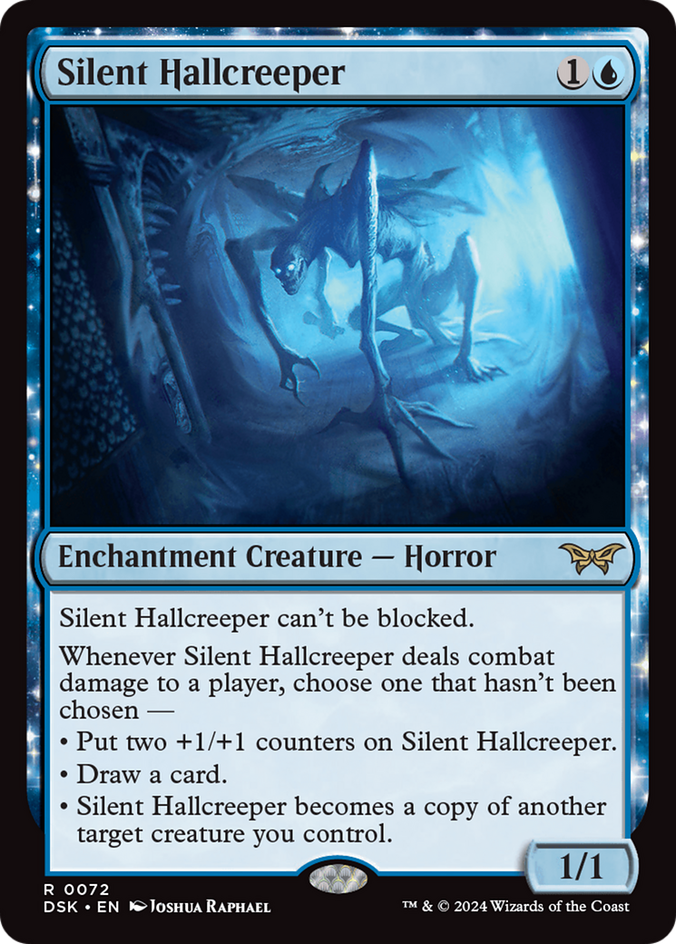 Silent Hallcreeper [Duskmourn: House of Horror] | Galactic Gamez