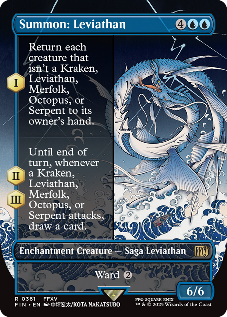 Summon: Leviathan (Borderless) [FINAL FANTASY] | Galactic Gamez