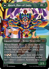 Huatli, Poet of Unity // Roar of the Fifth People (Borderless) [The Lost Caverns of Ixalan] | Galactic Gamez