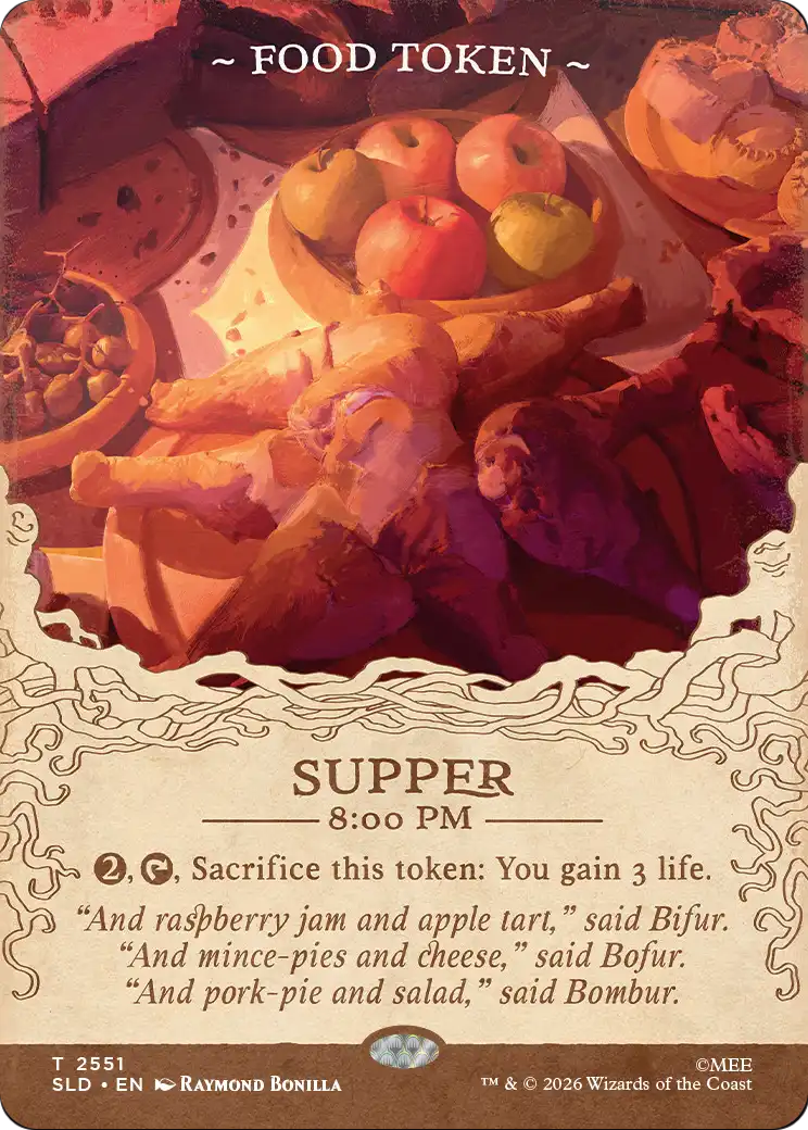 Food Token (2551) [Secret Lair Drop Series] | Galactic Gamez