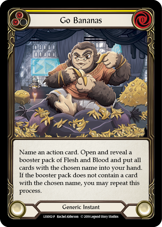 Go Bananas [LSS002-P] (Promo)  1st Edition Rainbow Foil | Galactic Gamez