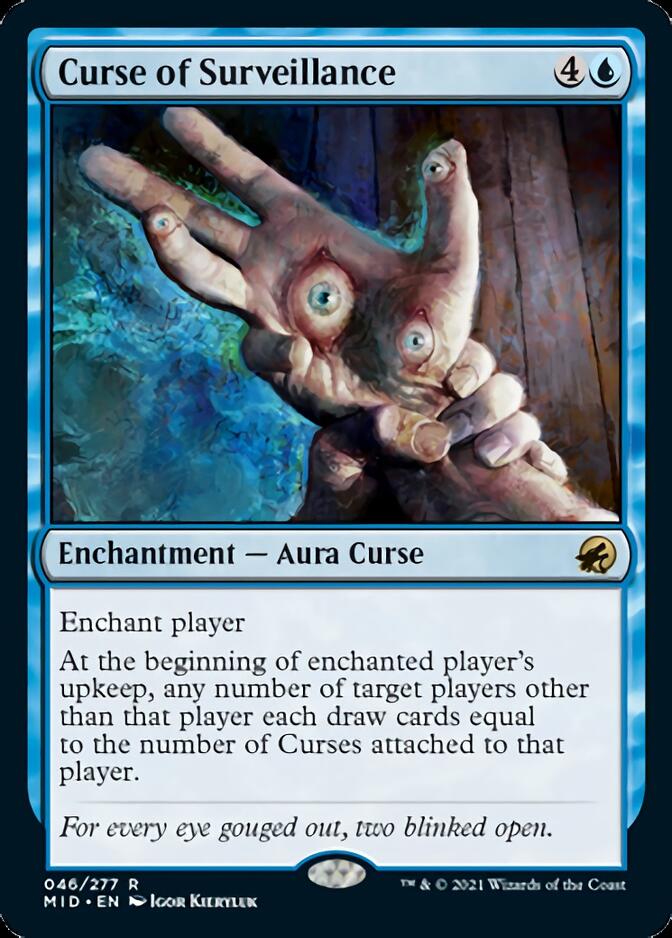Curse of Surveillance [Innistrad: Midnight Hunt] | Galactic Gamez