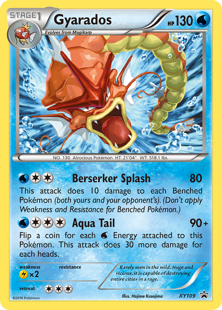 Gyarados (XY109) [XY: Black Star Promos] | Galactic Gamez