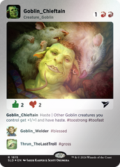 Goblin Chieftain (Rainbow Foil) [Secret Lair Drop Series] | Galactic Gamez