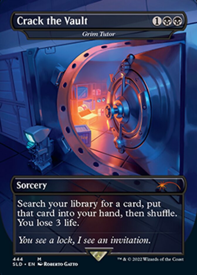 Grim Tutor - Crack the Vault [Secret Lair Drop Series] | Galactic Gamez