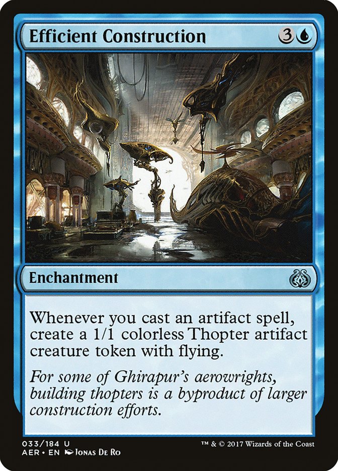 Efficient Construction [Aether Revolt] | Galactic Gamez