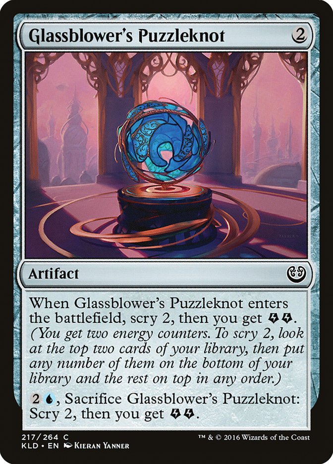 Glassblower's Puzzleknot [Kaladesh] | Galactic Gamez