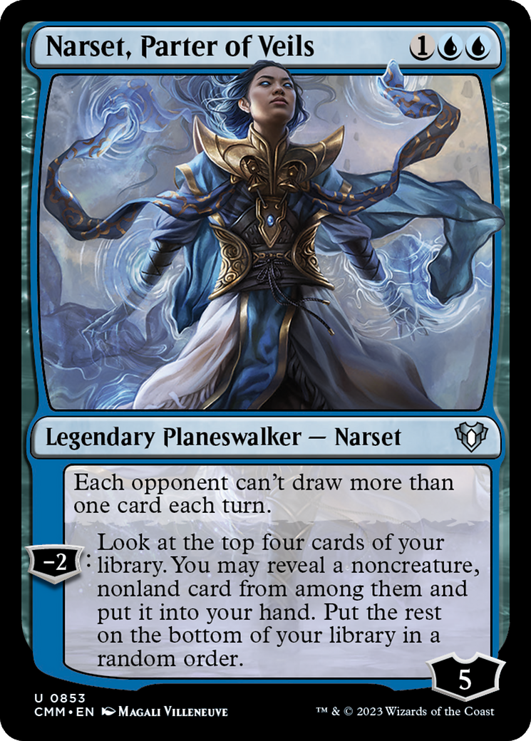 Narset, Parter of Veils [Commander Masters] | Galactic Gamez