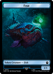 Fish // Treasure (0029) Double-Sided Token [Doctor Who Tokens] | Galactic Gamez