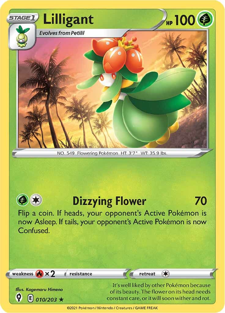 Lilligant (010/203) [Sword & Shield: Evolving Skies] | Galactic Gamez