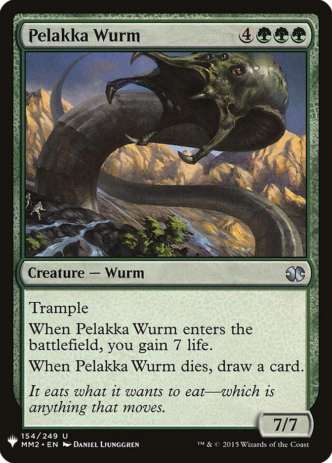 Pelakka Wurm [Mystery Booster] | Galactic Gamez