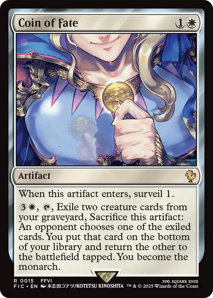 Coin of Fate [FINAL FANTASY Commander] | Galactic Gamez