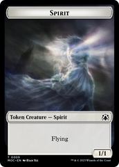 Spirt (9) // Treasure Double-Sided Token [March of the Machine Commander Tokens] | Galactic Gamez