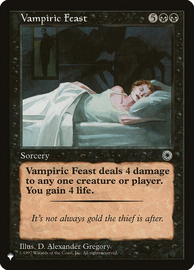 Vampiric Feast [The List] | Galactic Gamez