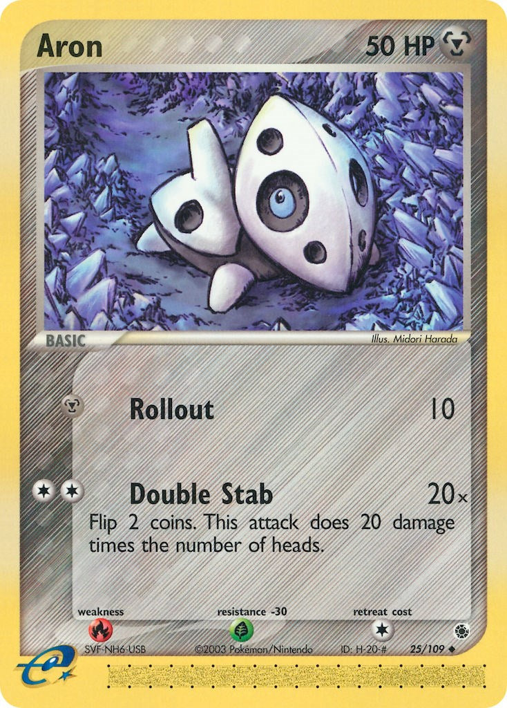 Aron (25/109) [EX: Ruby & Sapphire] | Galactic Gamez