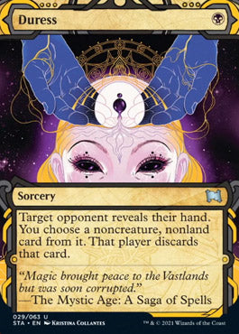 Duress (Foil Etched) [Strixhaven: Mystical Archive] | Galactic Gamez