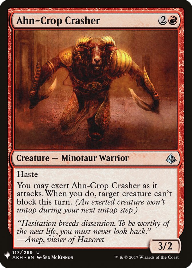 Ahn-Crop Crasher [Mystery Booster] | Galactic Gamez