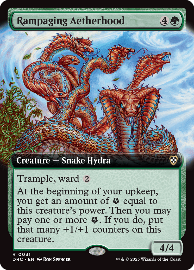 Rampaging Aetherhood (Extended Art) [Aetherdrift Commander] | Galactic Gamez