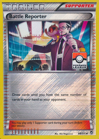 Battle Reporter (88/111) (League Promo) [XY: Furious Fists] | Galactic Gamez