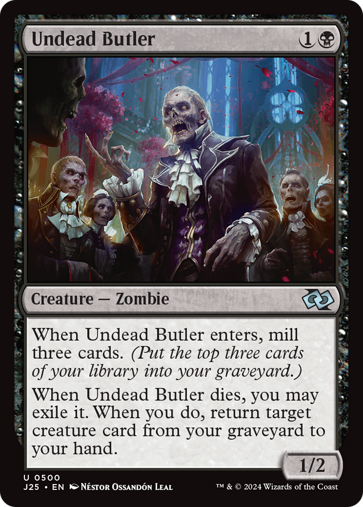 Undead Butler [Foundations Jumpstart] | Galactic Gamez