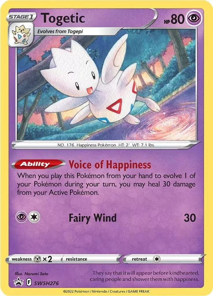 Togetic (SWSH276) [Sword & Shield: Black Star Promos] | Galactic Gamez