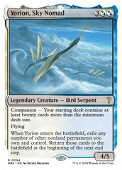 Yorion, Sky Nomad (White Border) [Mystery Booster 2] | Galactic Gamez