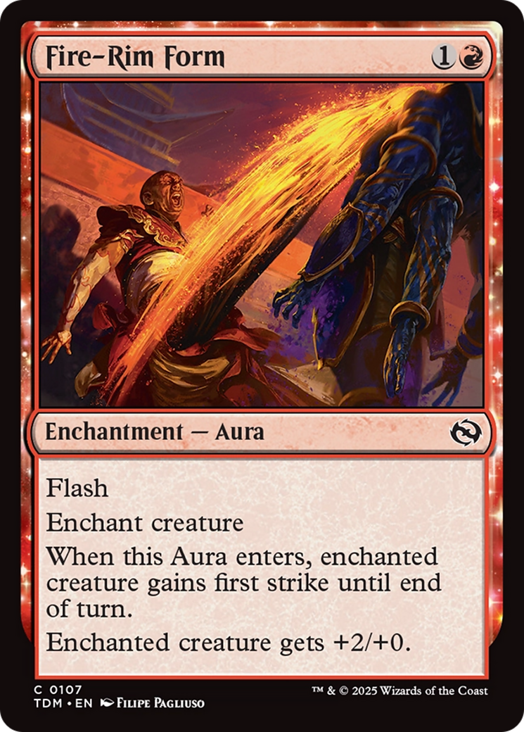 Fire-Rim Form [Tarkir: Dragonstorm] | Galactic Gamez