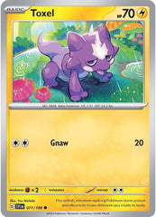 Toxel (071/198) [Scarlet & Violet: Base Set] | Galactic Gamez