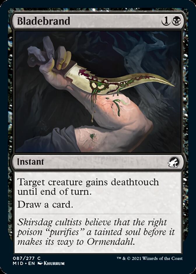 Bladebrand [Innistrad: Midnight Hunt] | Galactic Gamez