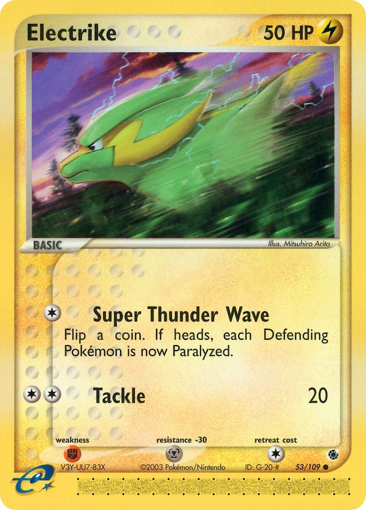 Electrike (53/109) [EX: Ruby & Sapphire] | Galactic Gamez