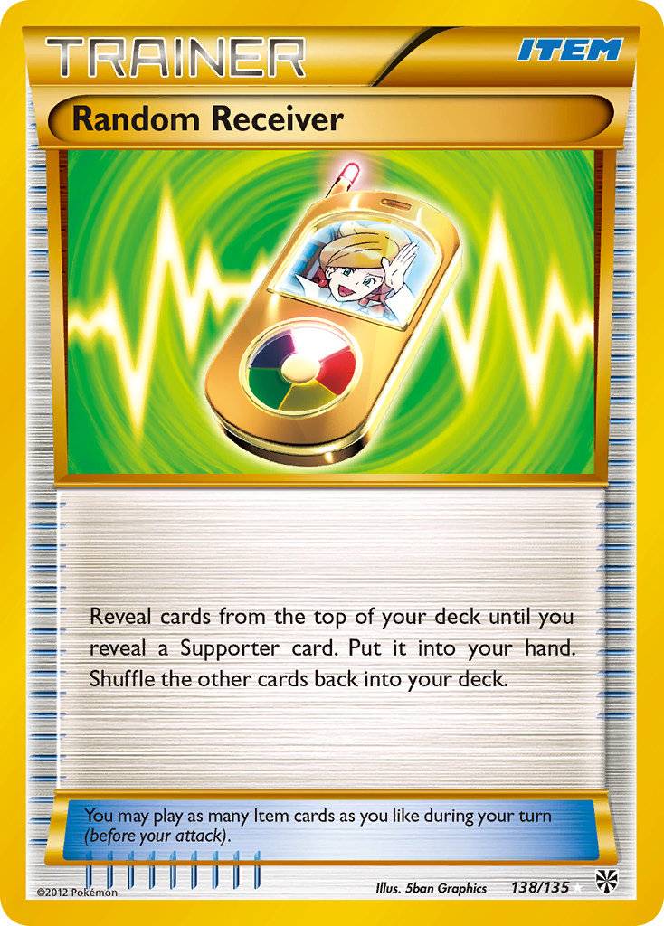 Random Receiver (138/135) [Black & White: Plasma Storm] | Galactic Gamez