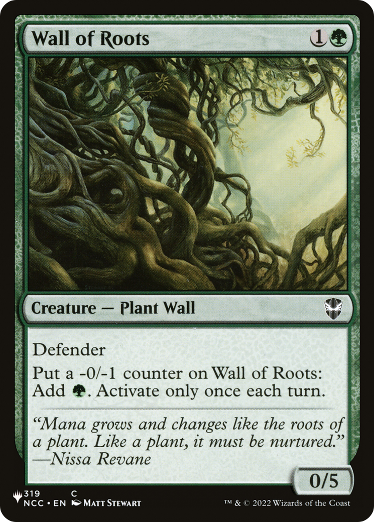 Wall of Roots [The List Reprints] | Galactic Gamez