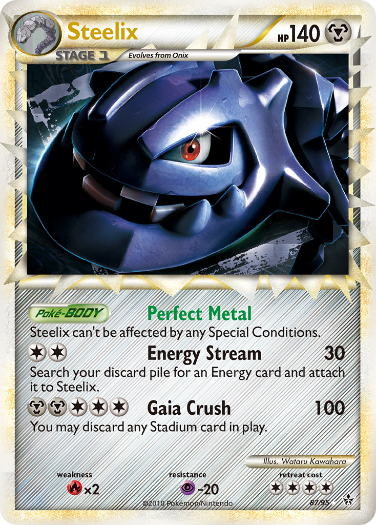 Steelix (87/95) [HeartGold & SoulSilver: Unleashed] | Galactic Gamez