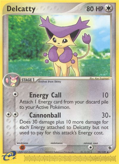 Delcatty (29/109) [EX: Ruby & Sapphire] | Galactic Gamez