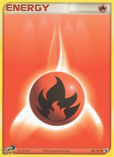 Fire Energy (108/109) [EX: Ruby & Sapphire] | Galactic Gamez