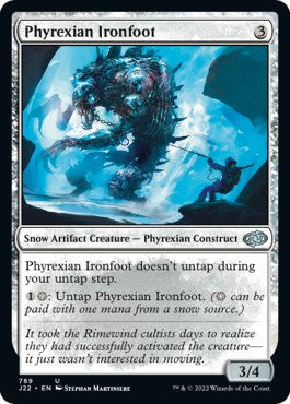 Phyrexian Ironfoot [Jumpstart 2022] | Galactic Gamez