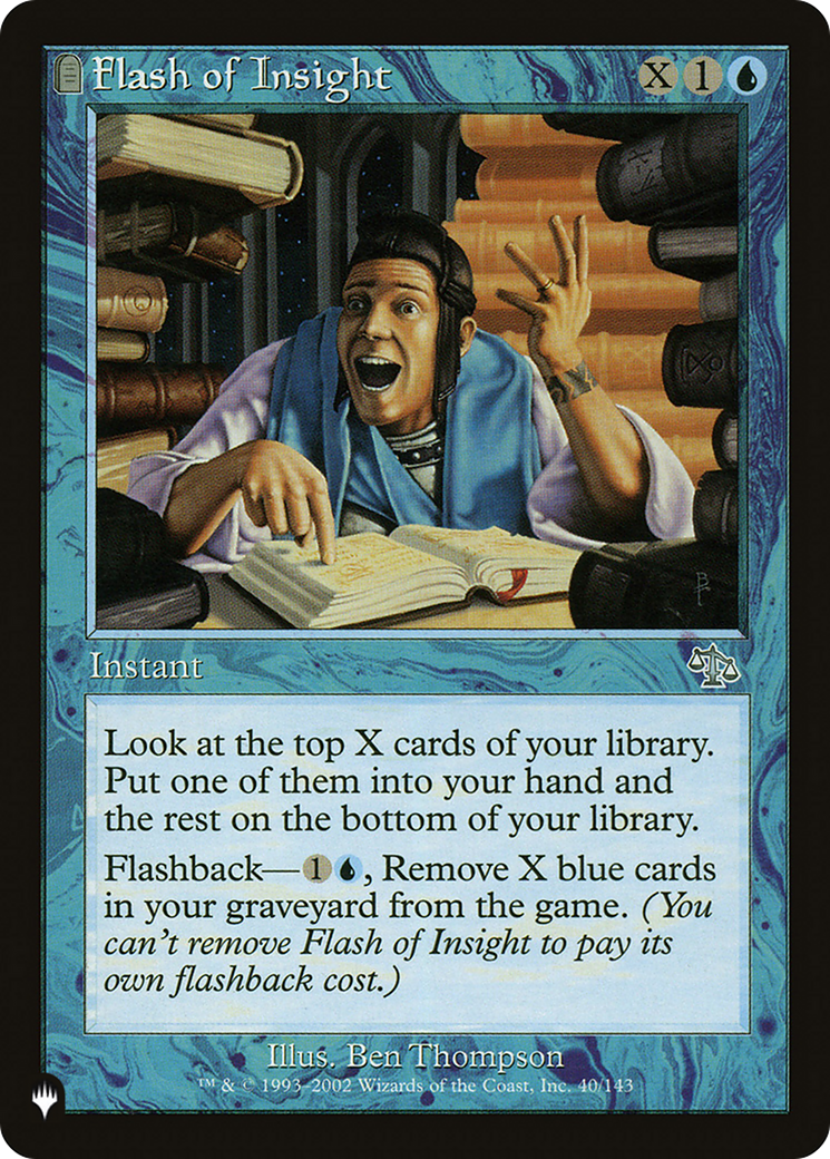 Flash of Insight [The List] | Galactic Gamez