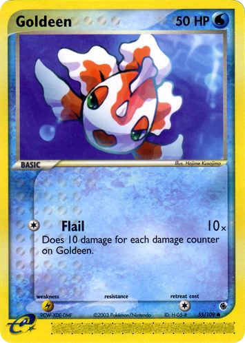 Goldeen (55/109) [EX: Ruby & Sapphire] | Galactic Gamez